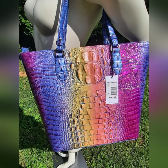 NWT Brahmin Ellen tote magic ombre